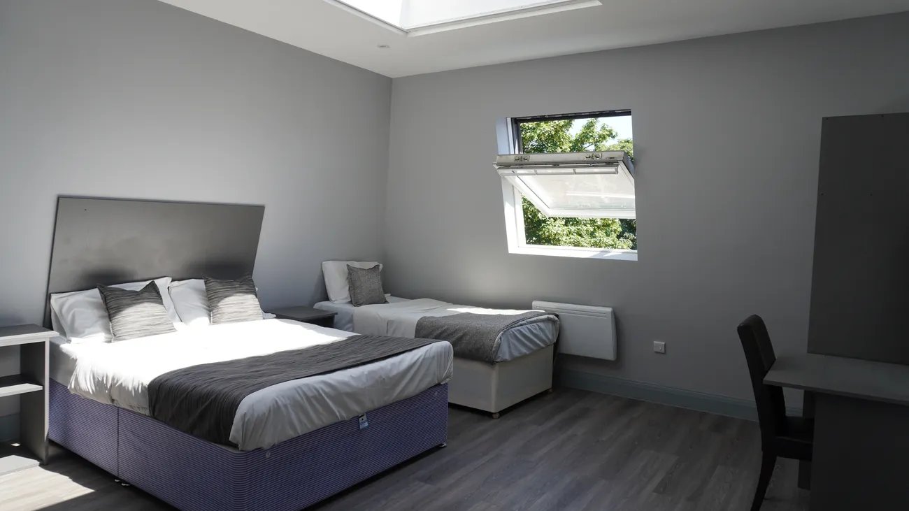 Family en-suite room at Roshni Hotel